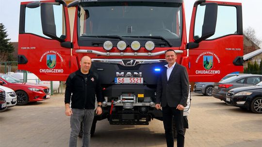 Chudaczewo: Nowy wóz ratowniczo-gaśniczy dla OSP Chudaczewo Chudaczewo: Nowy wóz ratowniczo-gaśniczy dla OSP Chudaczewo