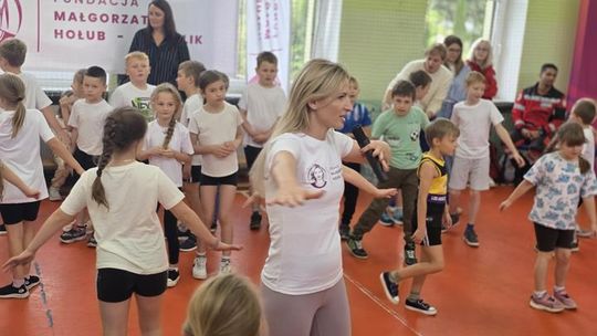 Darłowo:  Ćwiczyli z mistrzynią olimpijską