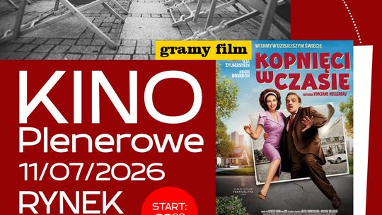 Darłowo: „Kopnięci w czasie” - kino plenerowe
