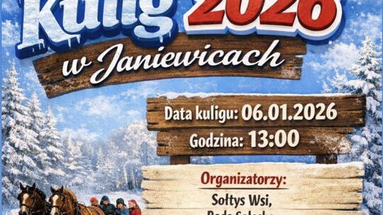 Janiewice: Tu także będzie kulig
