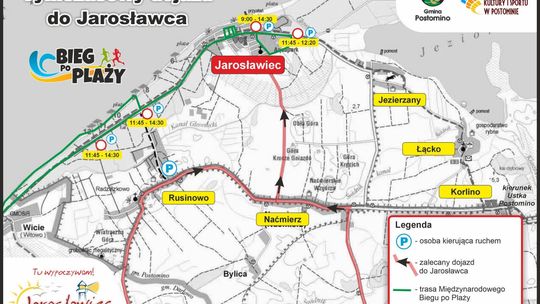 Jarosławiec: Już jutro 34. Bieg Po Plaży - utrudnienia w ruchu!