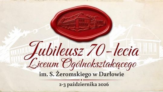 Jubileusz 70-lecia Liceum Ogólnokształcącego im. Stefana Żeromskiego w Darłowie