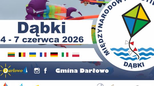 Kolorowe niebo nad Dąbkami. Jubileuszowy Festiwal Latawców już w czerwcu