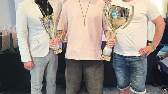 Marcin Lupke ze złotem na International Barber Cup