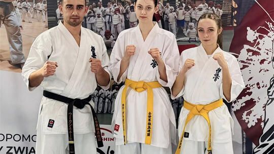 Nasi na mistrzostwach Europy karate kyokushin w Świnoujściu
