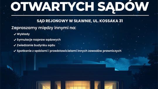 Noc Otwartych Sądów - zgłoś się już teraz!