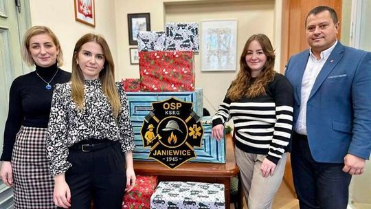 Od strażaków z Janiewic dla dzieciaków Od strażaków z Janiewic dla dzieciaków
