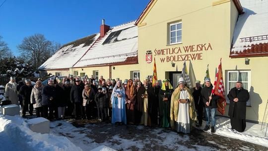 Orszak Trzech Króli w Boleszewie. Orszak Trzech Króli w Boleszewie.