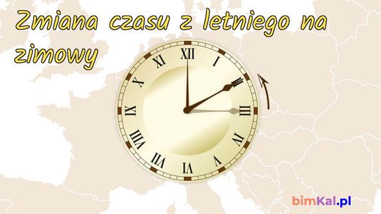 Pamiętaj że jutro o 3:00 będzie 2:00 Pamiętaj że jutro o 3:00 będzie 2:00