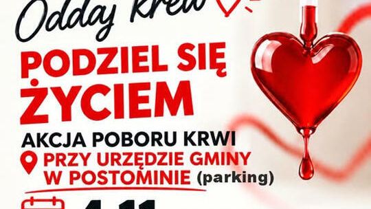 Postomino: Oddaj krew- podziel się życiem!