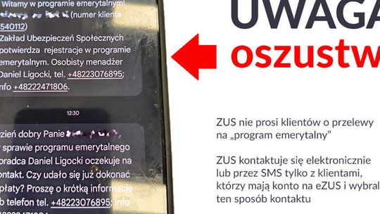 Próba oszustwa na ZUS - kolejna!