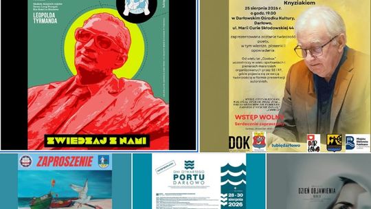 Propozycje na ostatni tydzień wakacji w Darłowie
