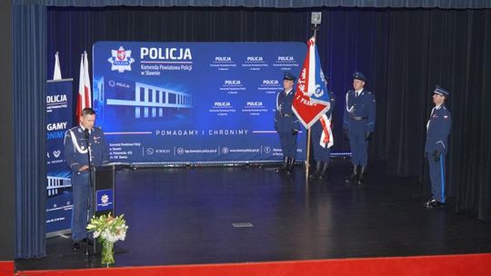 Sławno  Awanse i nagrody z okazji policyjnego święta