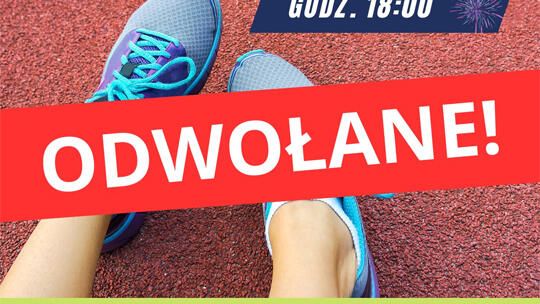 Sławno: Biegowe Powitanie Nowego Roku 2026” zostaje ODWOŁANE