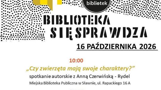 Sławno: Noc Bibliotek 2026