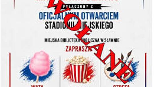 Sławno: Odwołany festyn i jubileuszowe obchody. Mecze ligowe odbędą się zgodnie z planem