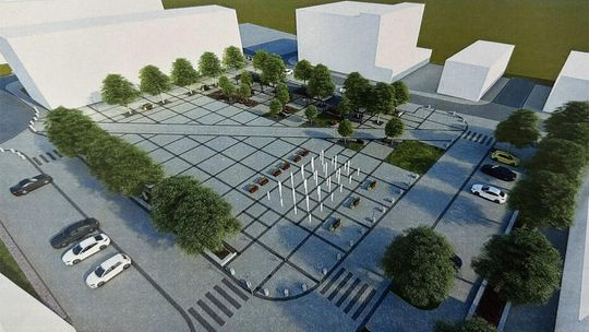 Sławno: Propozycja rewitalizacji głównego placu w mieście Sławno: Propozycja rewitalizacji głównego placu w mieście