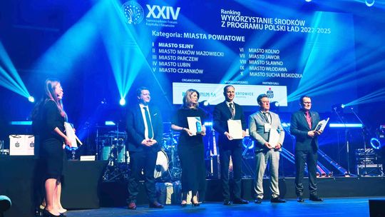 Sławno wśród liderów "Polski Ład". VIII miejsce w rankingu inwestycji samorządowych 2022–2025
