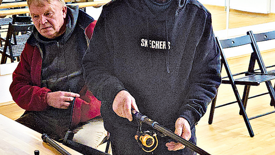 Szkolili młodych wędkarzy Szkolili młodych wędkarzy