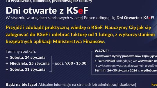 Urzędy skarbowe czynne w weekend. Przyjdź i zapytaj o KSeF