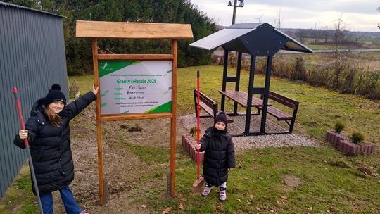 W Jarosławcu i Rusinowie nowe altany W Jarosławcu i Rusinowie nowe altany