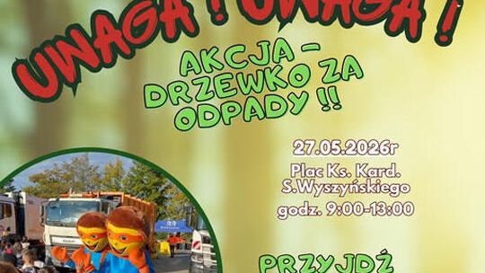 W Sławnie rusza akcja „Drzewko za Odpady”. W środę oddasz makulaturę, tekstylia i elektronikę, a w zamian otrzymasz sadzonkę drzewa W Sławnie rusza akcja „Drzewko za Odpady”. W środę oddasz makulaturę, tekstylia i elektronikę, a w zamian otrzymasz sadzonkę drzewa