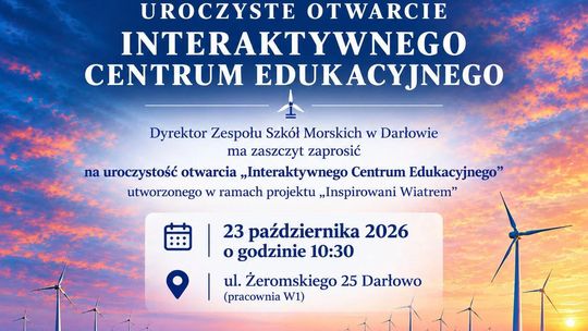 Zespół Szkół Morskich w Darłowie otwiera Interaktywne Centrum Multimedialne dla edukacji offshore wind