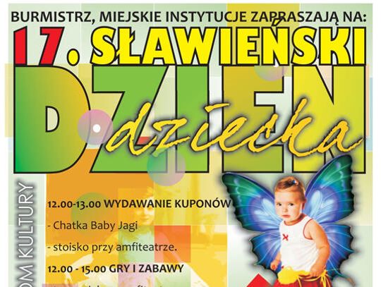 17. Sławieński Dzień Dziecka: program pełen atrakcji, konkursów i Piana Party w amfiteatrze
