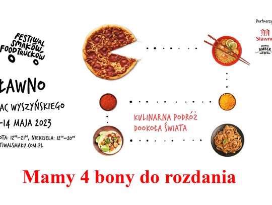 4 bony do Food Trucków do wygrania!