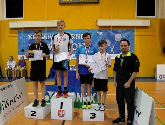 Badminton - Złoty medal Filipa Morawskiego dla Polanowa
