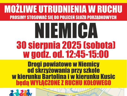 Bieg bez spiny w Niemicy