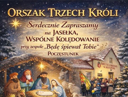Boleszewo: Jasełka i Wspólne Kolędowanie