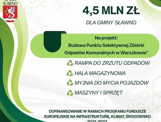 Budowa Punktu Selektywnej Zbiórki Odpadów Komunalnych w Warszkowie