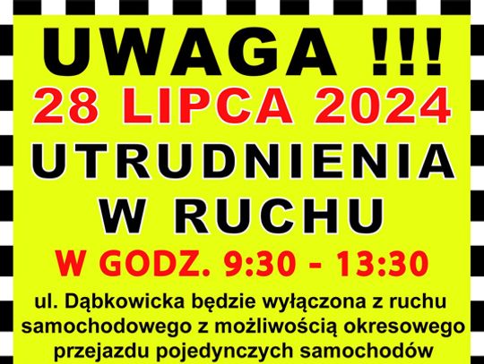 Dąbki: 11. Nadmorski Bieg Uzdrowiskowy - utrudnienia w ruchu