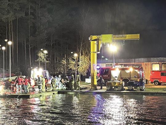 Dąbki-Bukowo Morskie: Znów nocna tragedia na jeziorze