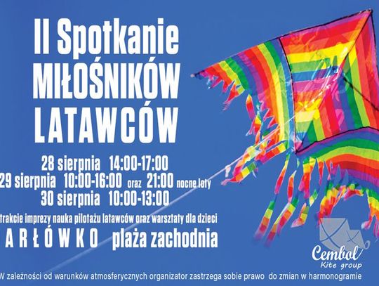 Darłówko Zachodnie: II Spotkanie miłośników latawców.