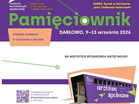 Darłowo 2026: mieszkańcy współtworzą „Pamięciownik” i opowiadają historię miasta przez rodzinne zdjęcia