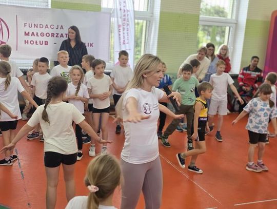 Darłowo:  Ćwiczyli z mistrzynią olimpijską