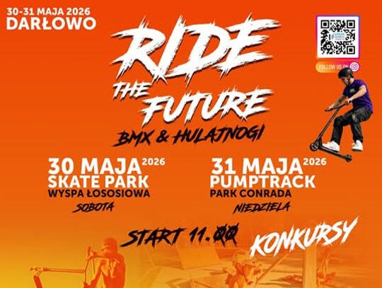 Darłowo: Dwudniowe święto hulajnogi i BMX