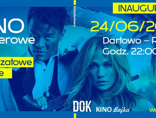 Darłowo: Kino Plenerowe – inauguracja lata pod chmurką