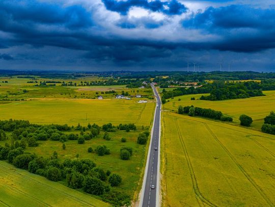 Darłowo- Postomino : Nowa droga prawie gotowa