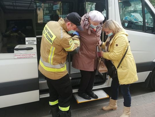 Darłowo, Sińczyca: #SzczepimySię Straż Pożarna wspomaga Narodowy Program Szczepień