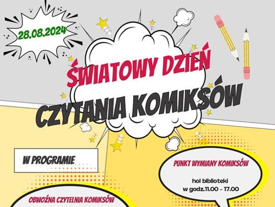 Darłowo: Światowy Dzień Czytania Komiksów