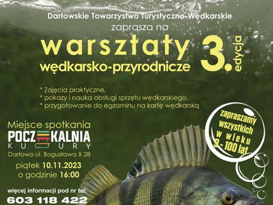 Darłowo: Warsztaty Przyrodniczo-Wędkarskie