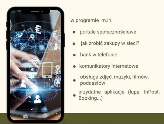 Darłowo: Warsztaty z obsługi smartfonów z systemem Android dla osób w wieku 50+