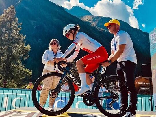 Darłowska kolarka na Tour de l’Avenir Femmes!