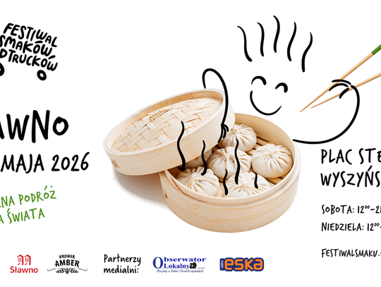 Festiwal Smaków Food Trucków 9 i 10 maja w Sławnie!