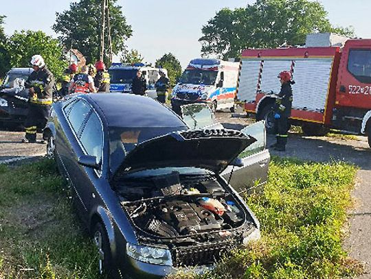 Gleźnowo: Zderzyły się dwie osobówki. Są poszkodowani.