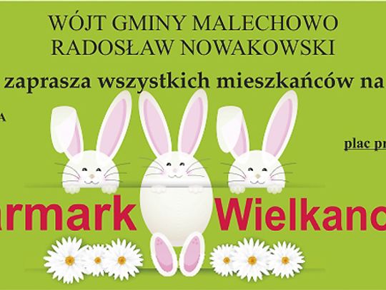 Gmina Malechowo: Zapraszamy na Jarmark Wielkanocny