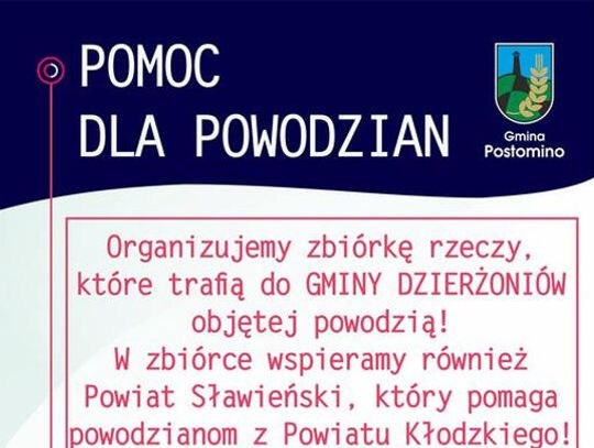 Gmina Postomino także pomaga